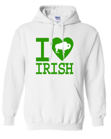 I LOVE BUFFALO IRISH -  Hooded Sweatshirt