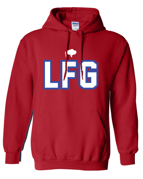 LFG Buffalo Football -  Hooded Sweatshirt