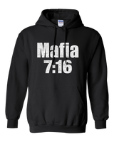 MAFIA 7:16 - retro wrestling style - Hooded Sweatshirt