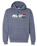 MAFIA - Buffalo USA - patriotic stripes 80s 90s retro football fan NY Hooded Sweatshirt