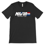 MAFIA - Buffalo USA - patriotic stripes 80s 90s retro football fan NY T-Shirt