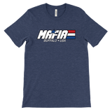 MAFIA - Buffalo USA - patriotic stripes 80s 90s retro football fan NY T-Shirt