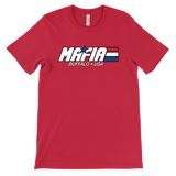 MAFIA - Buffalo USA - patriotic stripes 80s 90s retro football fan NY T-Shirt