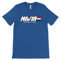 MAFIA - Buffalo USA - patriotic stripes 80s 90s retro football fan NY T-Shirt