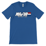 MAFIA - Buffalo USA - patriotic stripes 80s 90s retro football fan NY T-Shirt