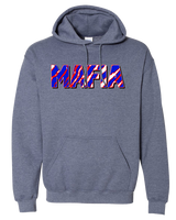 MAFIA - Retro 90s Wild Buffalo Football Fan Stripe - Hooded Sweatshirt