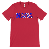 MAFIA - retro 90s wild Buffalo football fan stripe - T-shirt