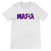 MAFIA - retro 90s wild Buffalo football fan stripe - T-shirt