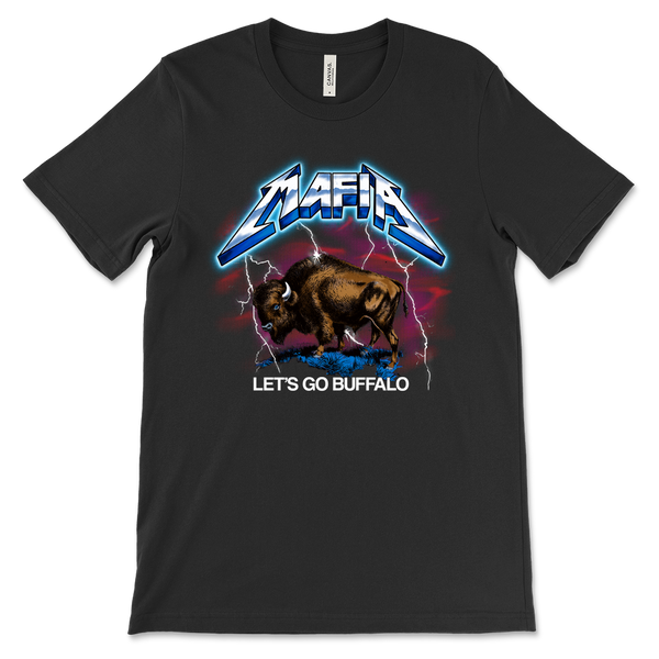 MAFIA "Ride the Lightning/Let's Go Buffalo" - Rock & Roll - T-shirt