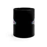 GRAND ISLAND New York - retro 80s & 90s theme park logo style 11oz Ceramic Mug