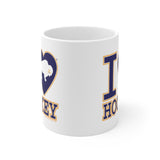 I LOVE BUFFALO HOCKEY - 11oz Ceramic Mug