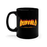 FLAMING BUFFALO NEW YORK "retro sk8" - 11oz ceramic mug