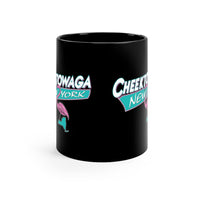 CHEEKTOWAGA NEW YORK - pink lawn flamingo - 11oz ceramic mug